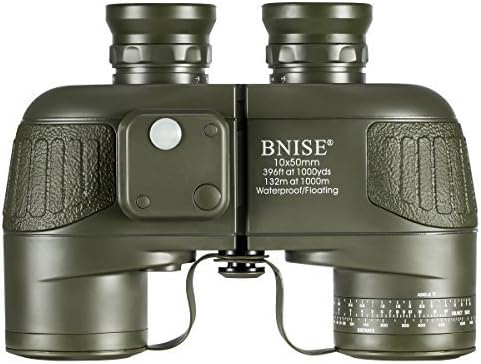 10x50 Waterproof Fogproof BAK4 Binoculars with Harness Strap C5161