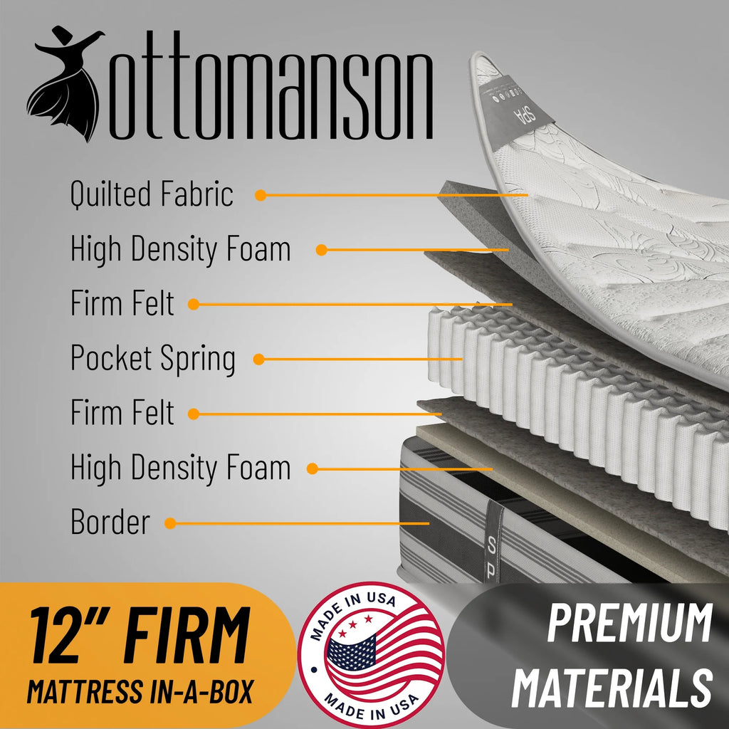 Queen Hybrid Mattress in a Box J99012