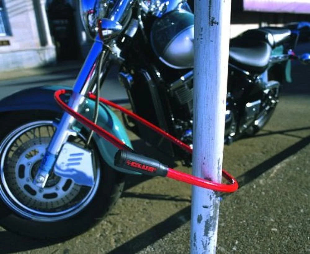 Red 6 Foot Keyed Cable Lock R553