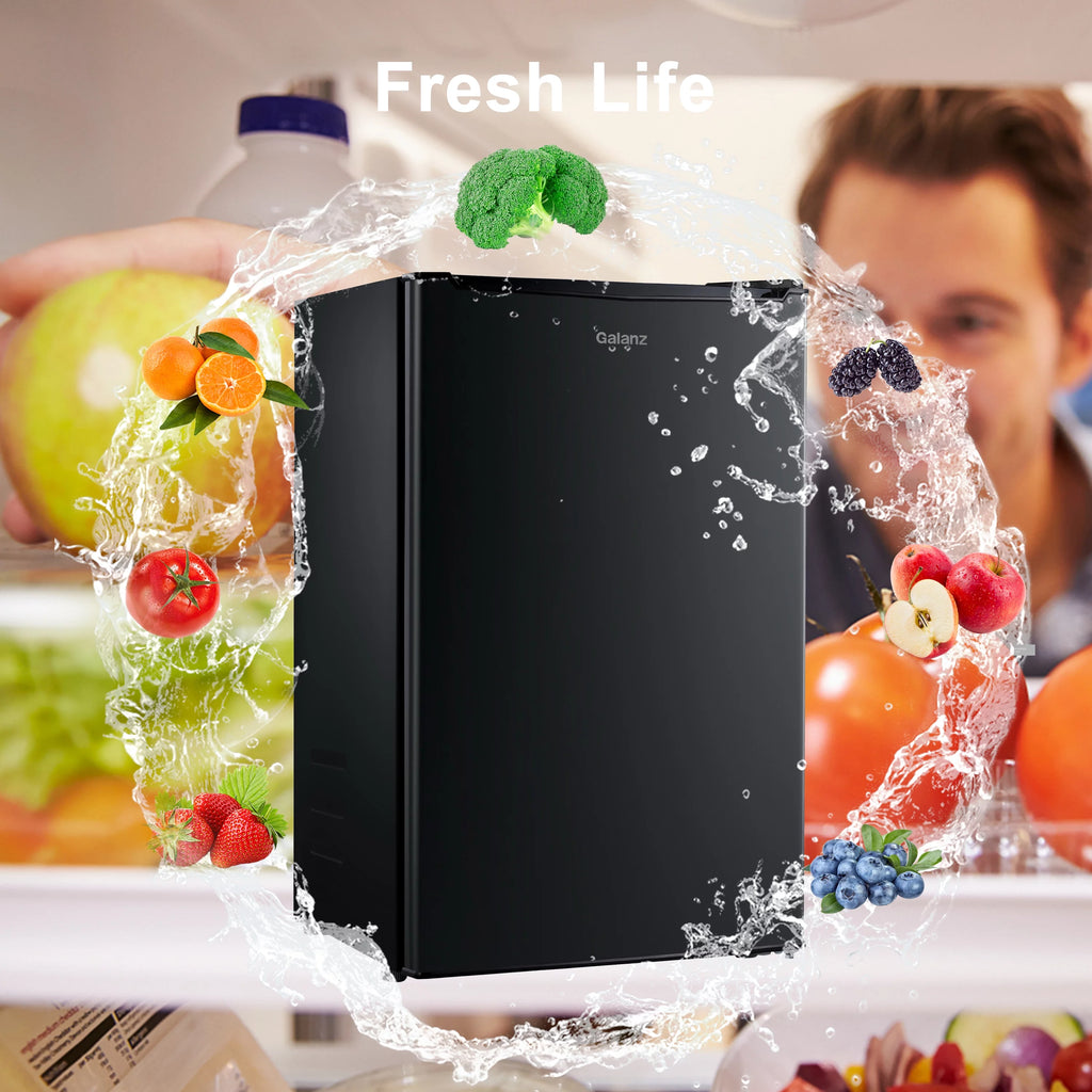3.3 Cu ft Black Mini Fridge O468035