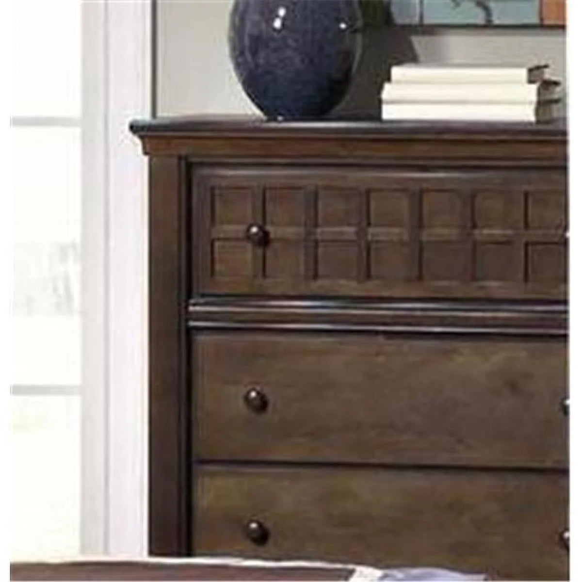 Walnut Five Drawer Chest X11815