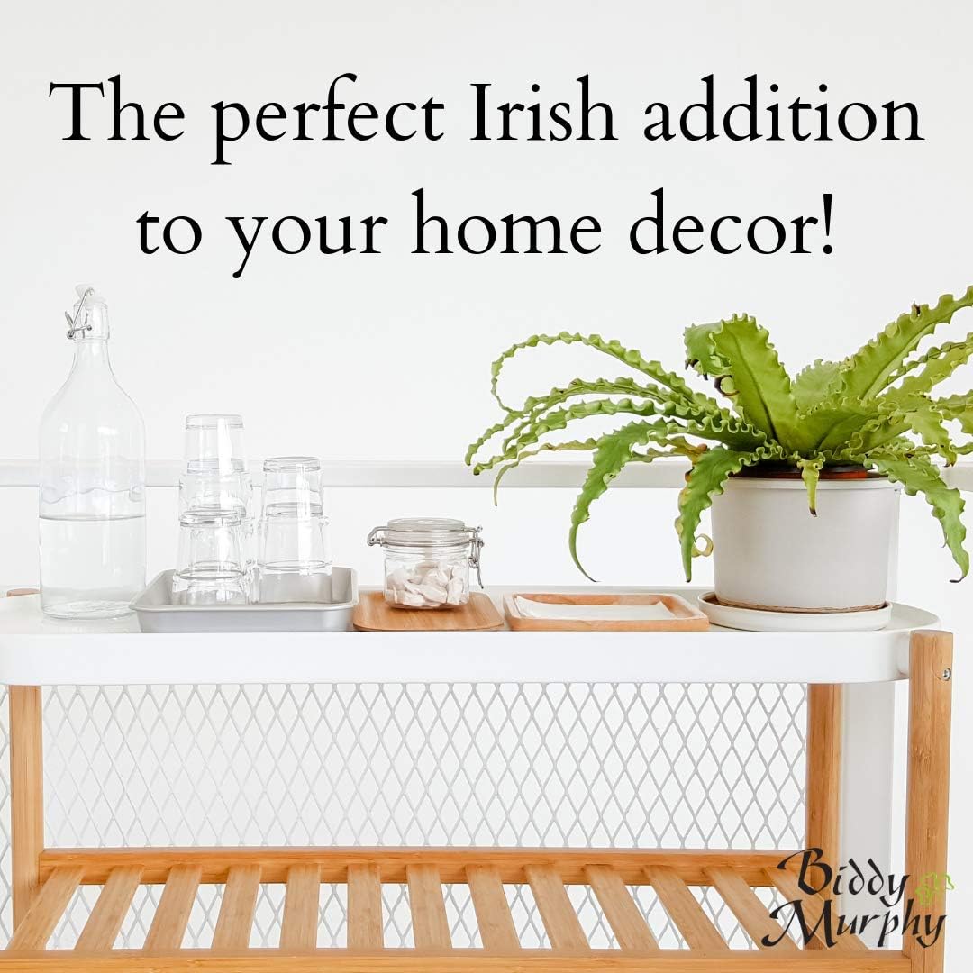 Irish Plaque Resin Casting Bronze Coated 8 1/4 Inches Tall by 6 3/4 Inches Wide Pack of 2 A185055