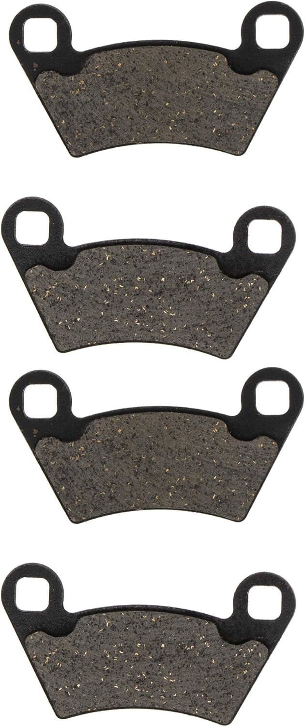 Front Rear Semi-Metallic Brake Pad Set 2 Pack D164697