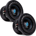 2 x 8 Inch Dual 4 Ohm Car Audio Subwoofer with Aluminum Die-Cast Basket Y102