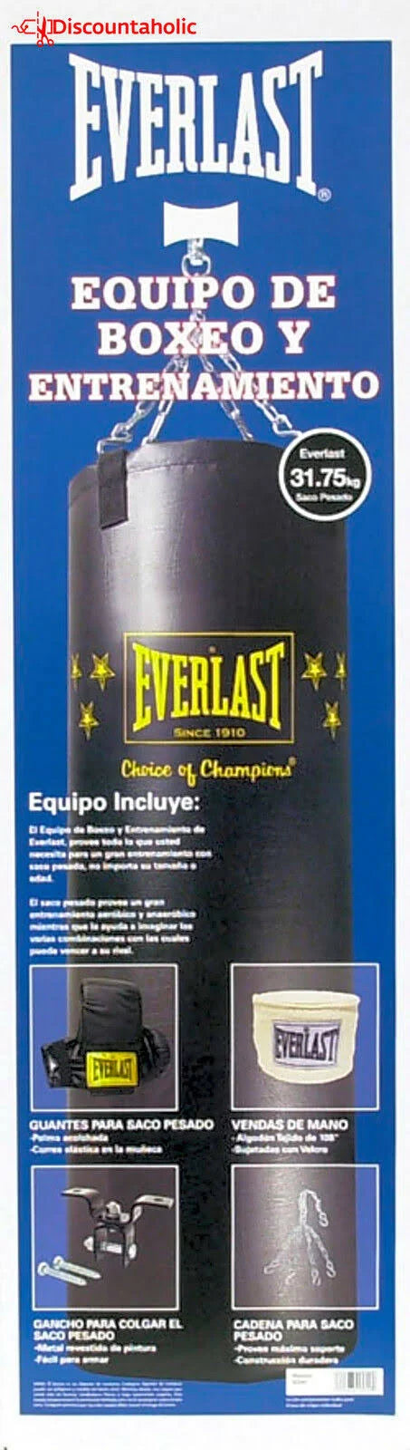 70 lbs. Heavy Bag Kit E37342
