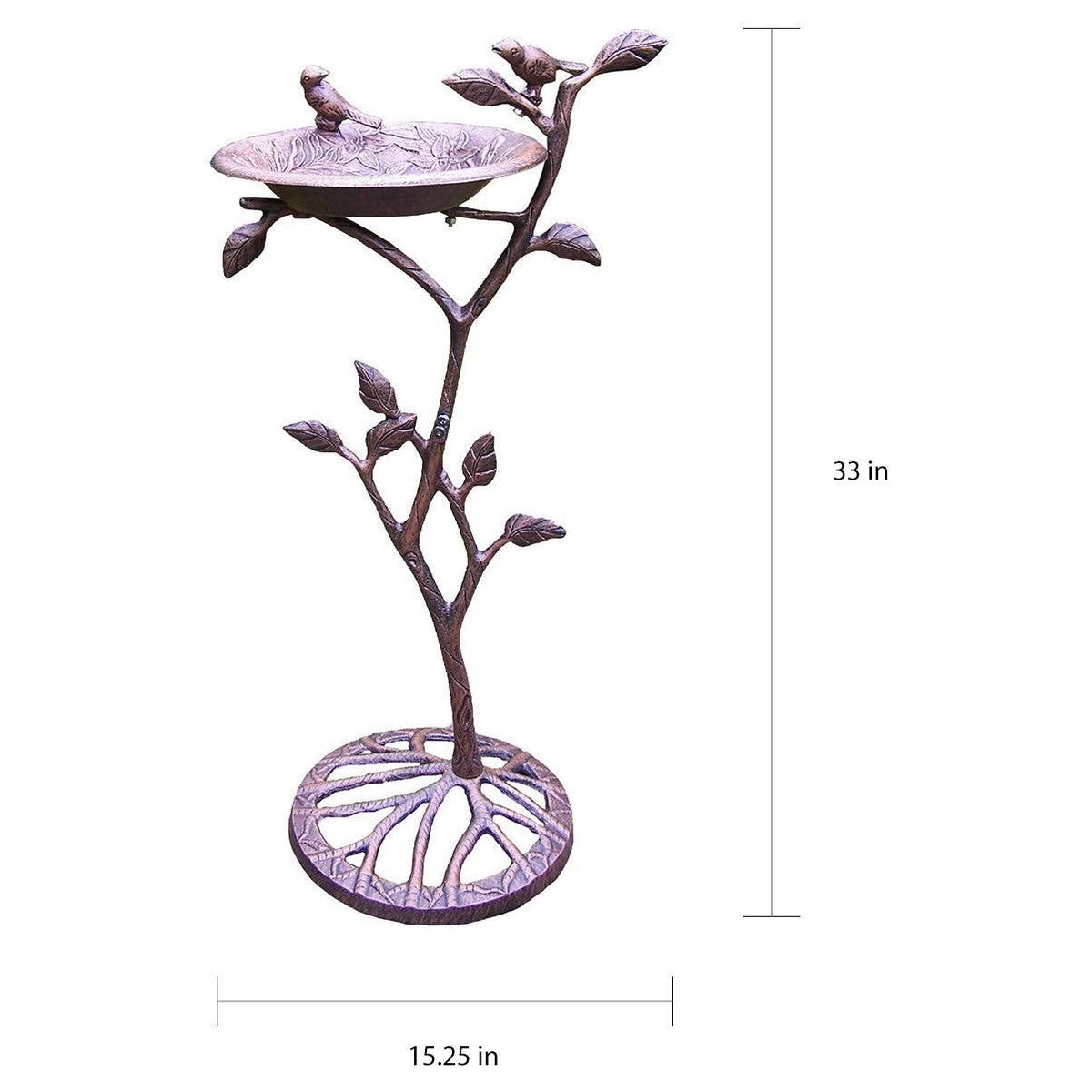 Black Meadow Bird Bath E598