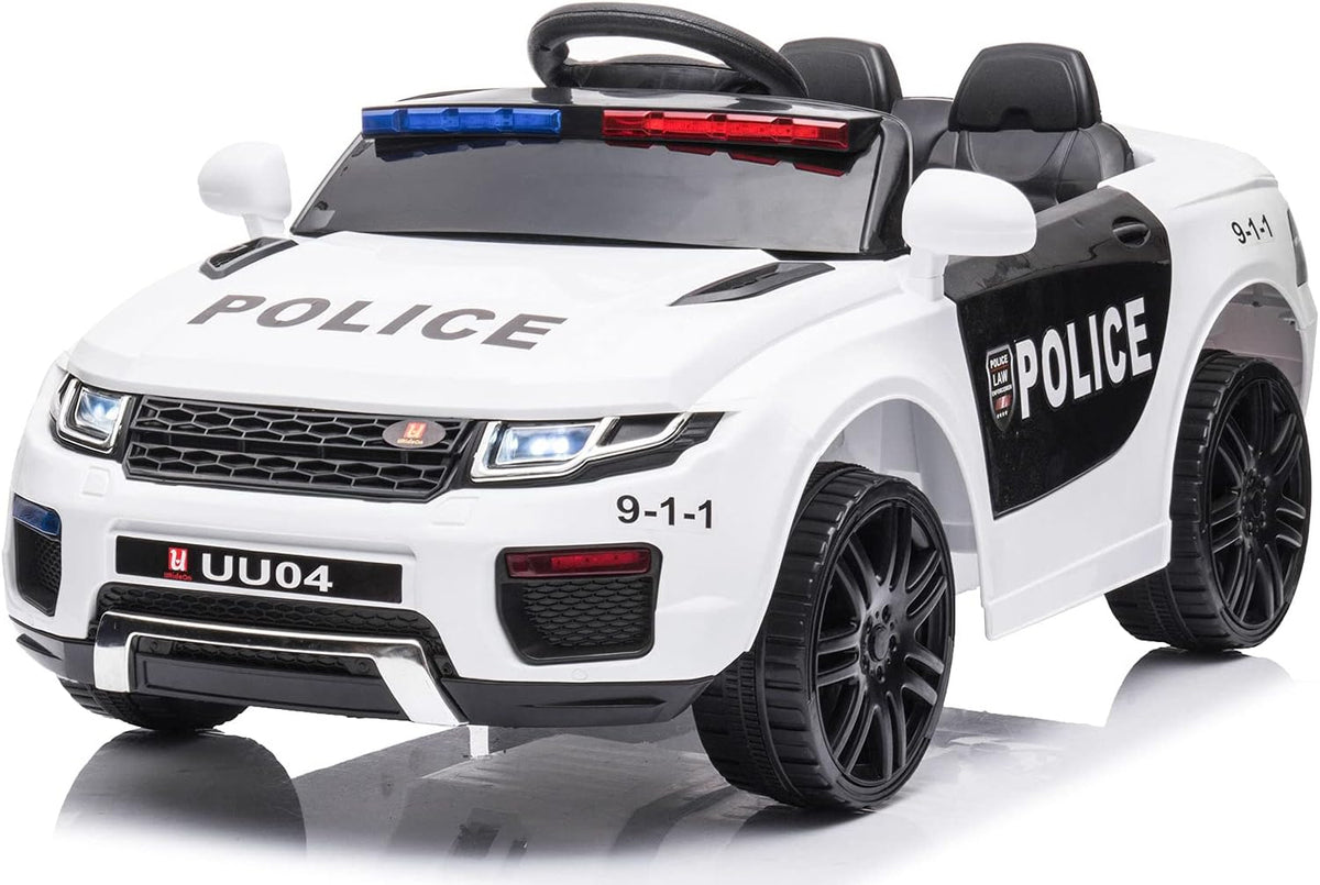 12V Battery Powered Ride on Police Car with Remote Control G184364