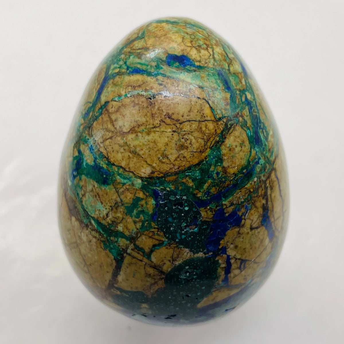 Green Blue Tan 163g Egg Y6290