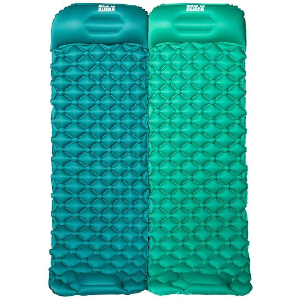 Inflatable Sleeping Pad Waterproof Air Mattress Length 78" Width 23" B316779