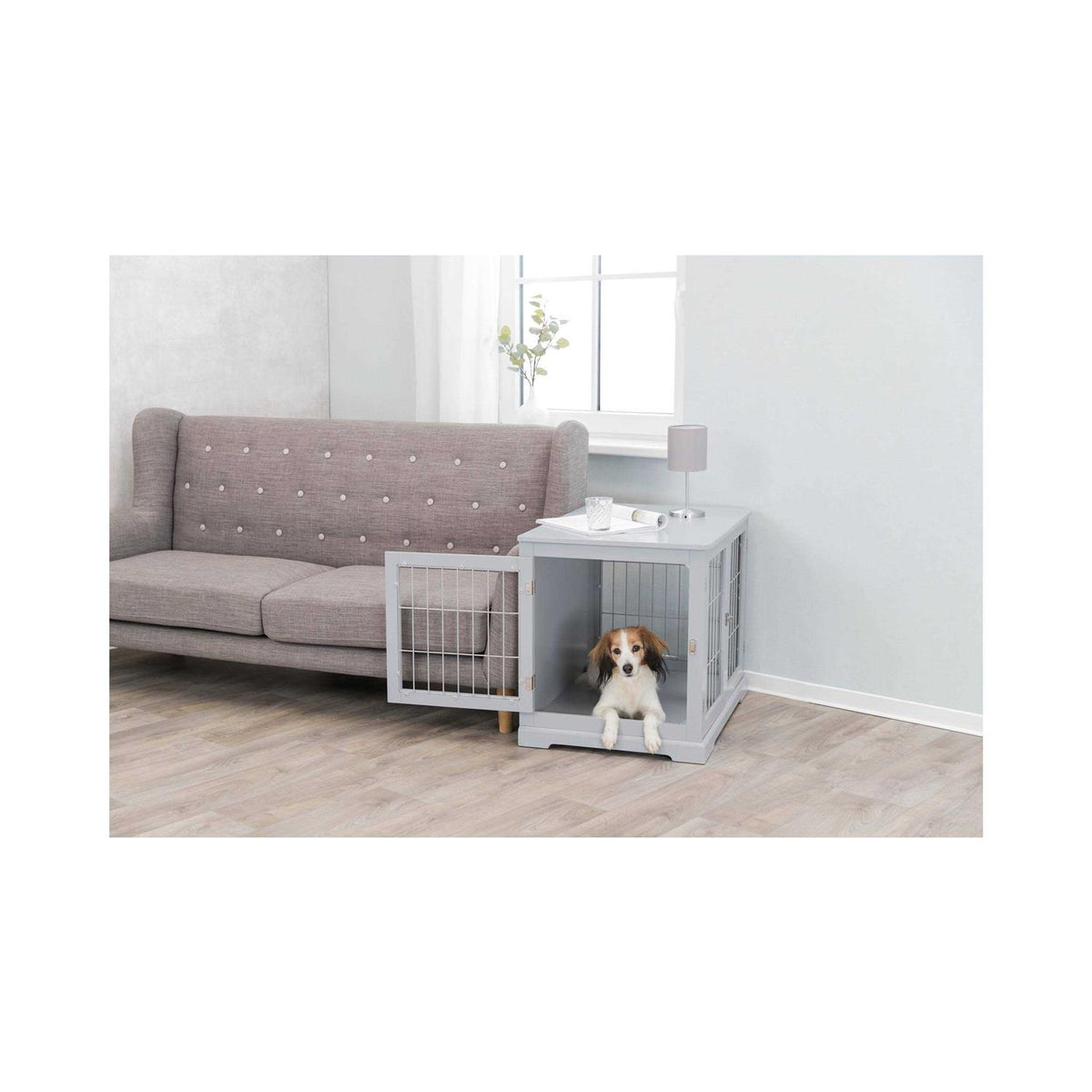 Indoor Pet Kennel End Table S367