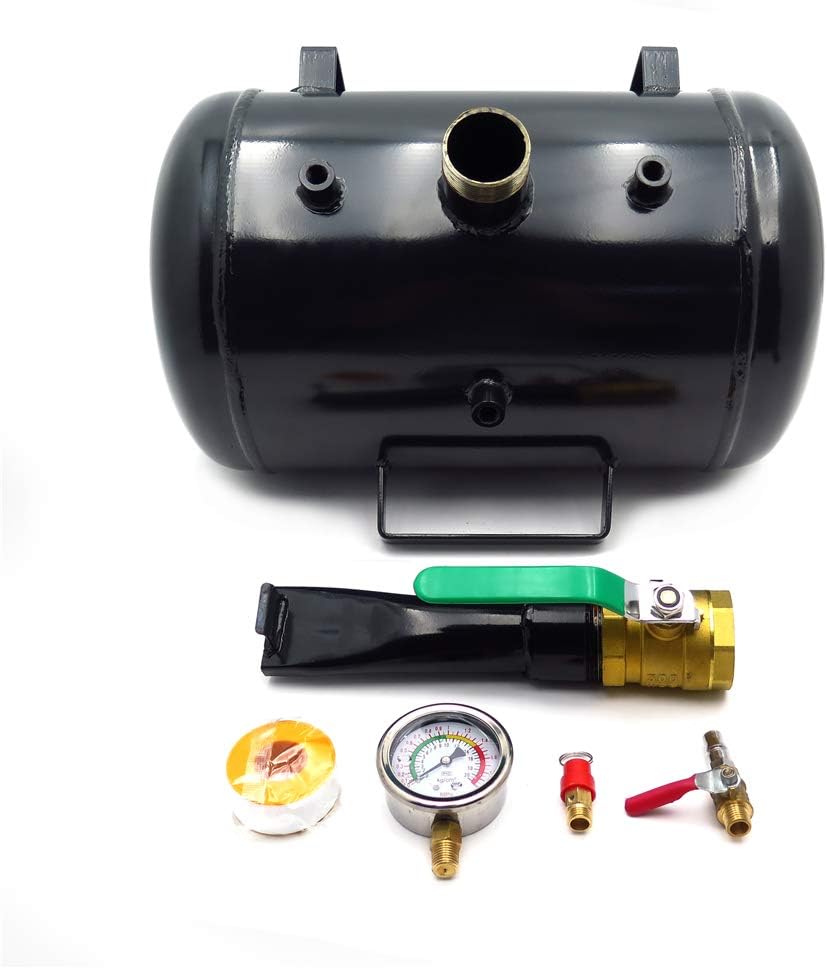 5 Gallon Air Tire Bead Seater Blaster Tool 145PSI Black O3613