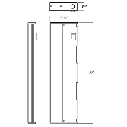 30x22 LED Under Cabinet Light C4832