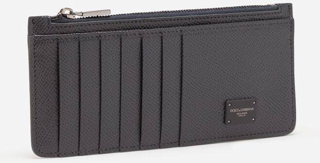 Gray Logo Card Case X143
