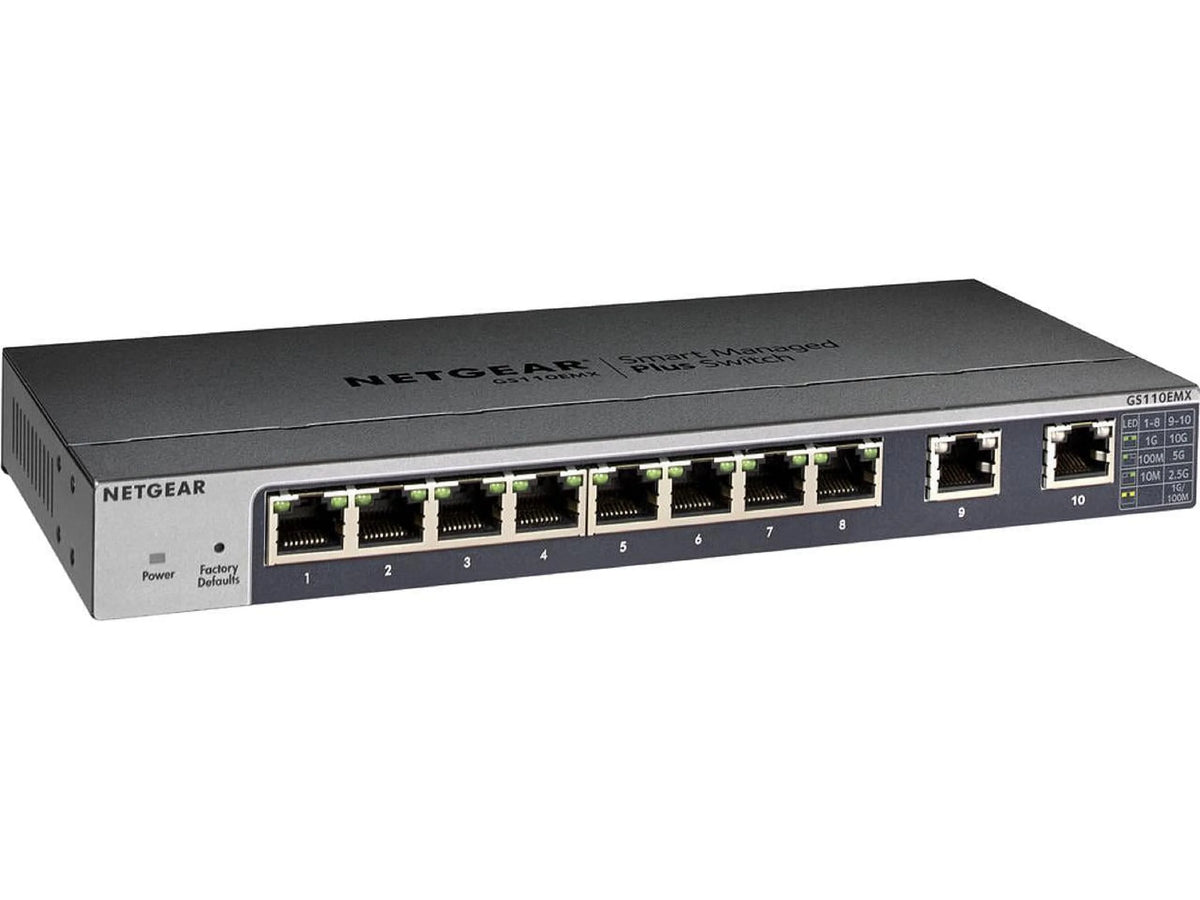 10-Port Gigabit 10G Ethernet Smart Managed Switch I523337
