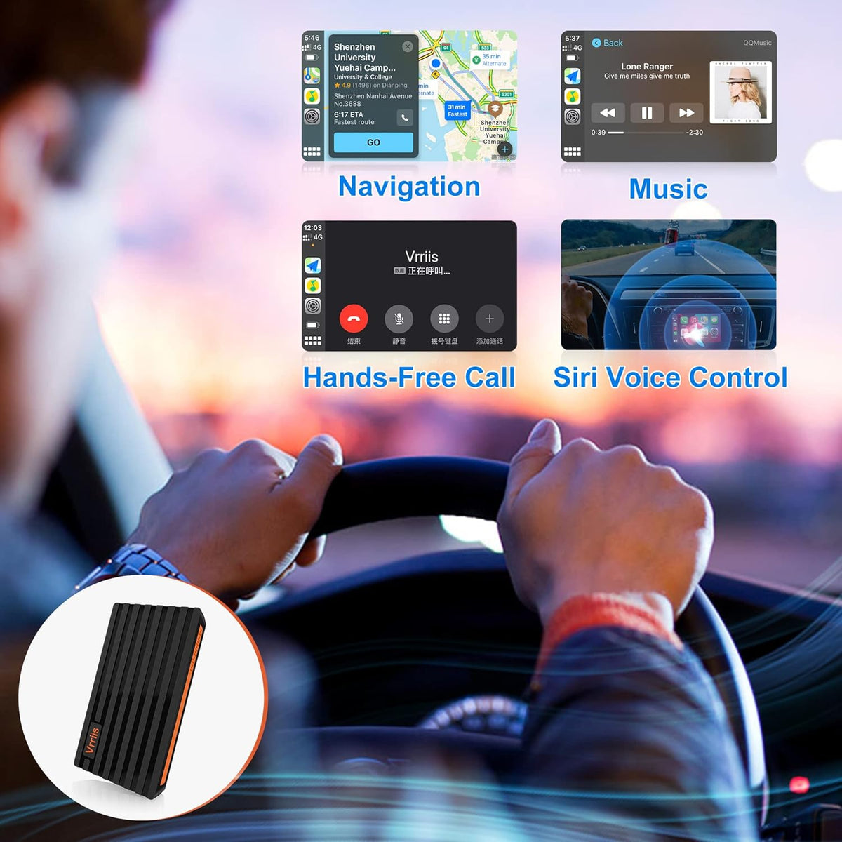 Wireless CarPlay Adapter Pack of 2 S266