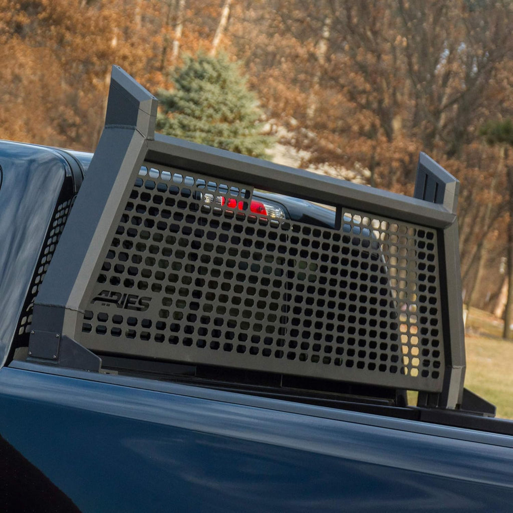 Black Aluminum Truck Headache Rack Cab Protector B12071