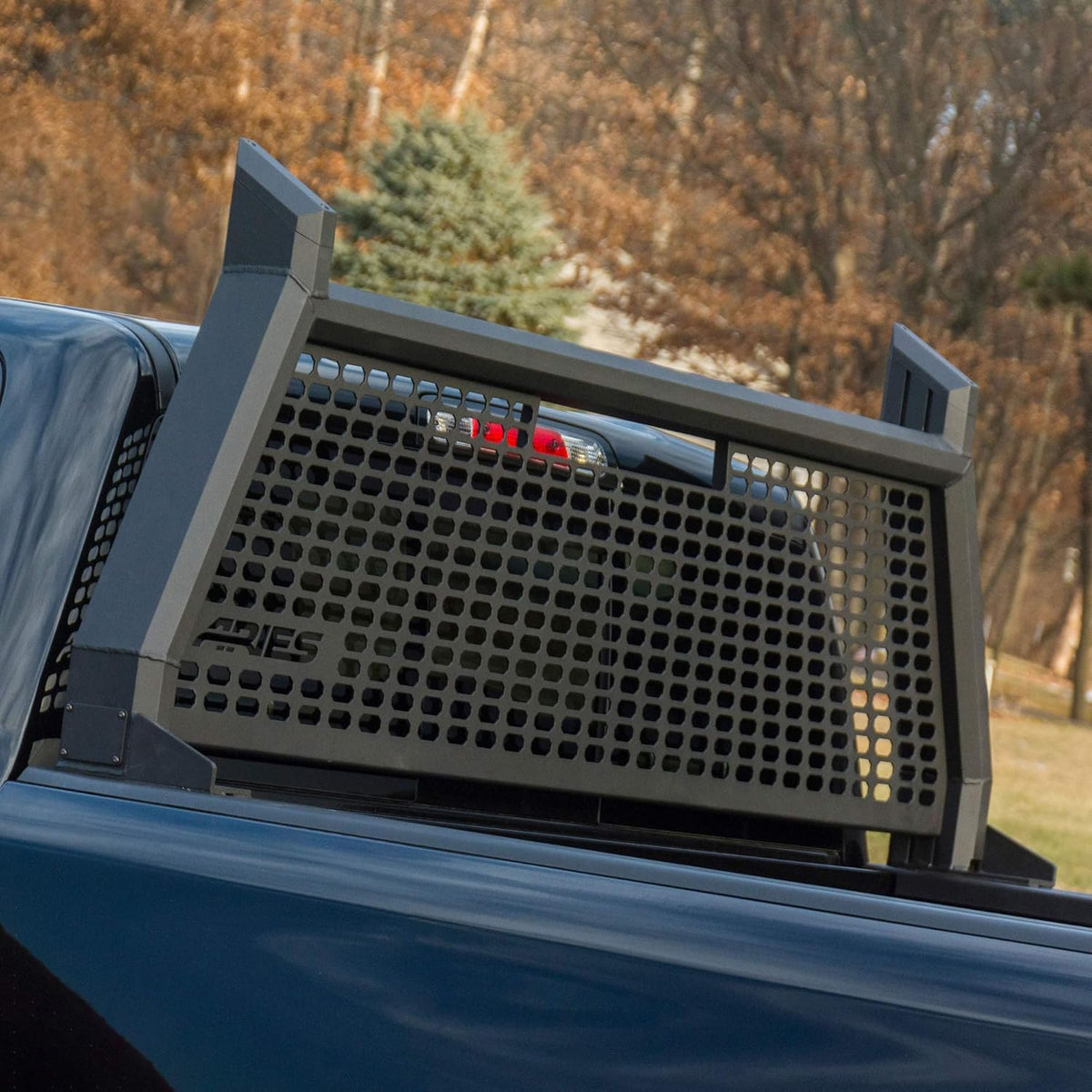 Black Aluminum Truck Headache Rack Cab Protector B12071
