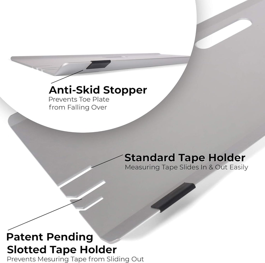 Toe Plates with Slots and Storage Bag P9315