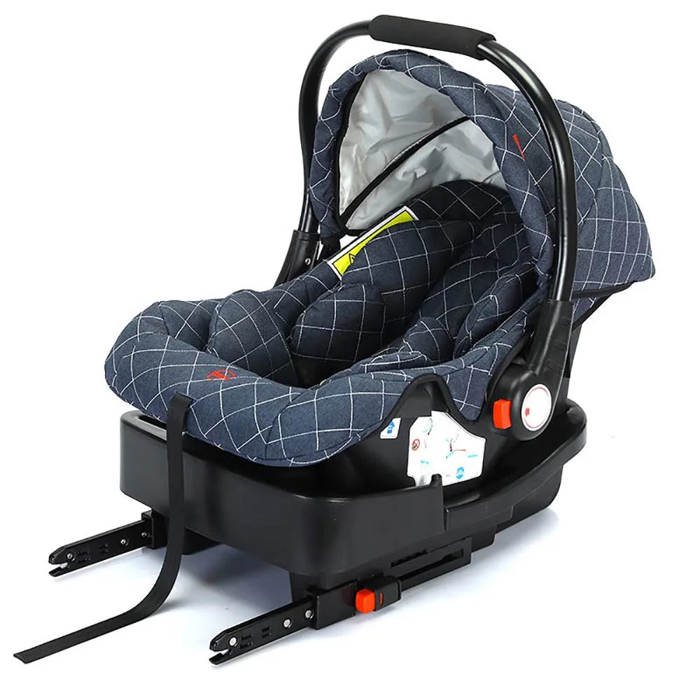 Baby Travel System Stroller with Safety Car Seat and Base Set Q4439