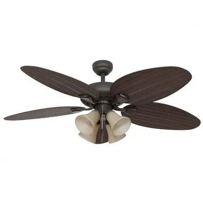 48x22 Blade Ceiling Fan with Pull Chain and Light Kit P5244