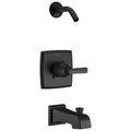 Matte Black Tub and Shower Trim L197