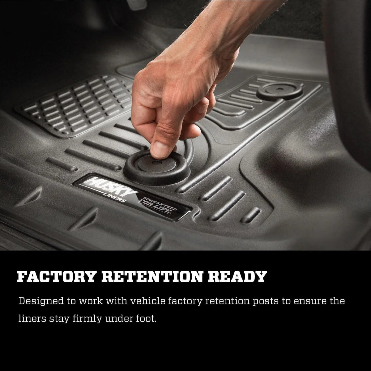 Black Front & 2nd Seat Floor Mats S397188