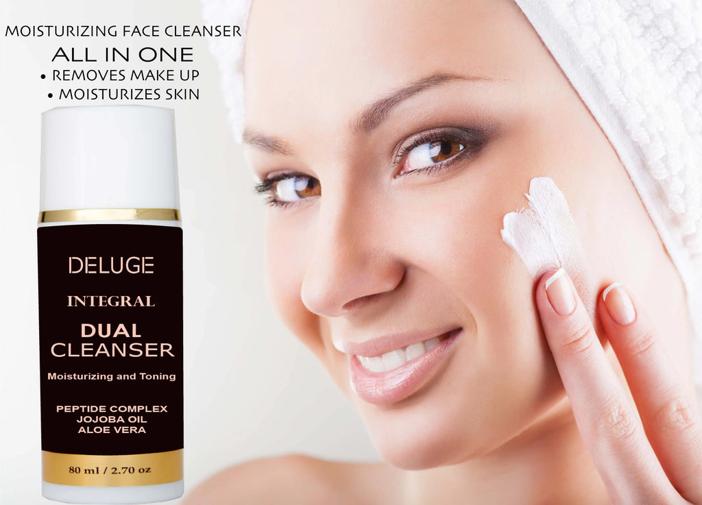 Cream Cleanser with Peptides Amino Acids Shea Butter Jojoba Oil J64867
