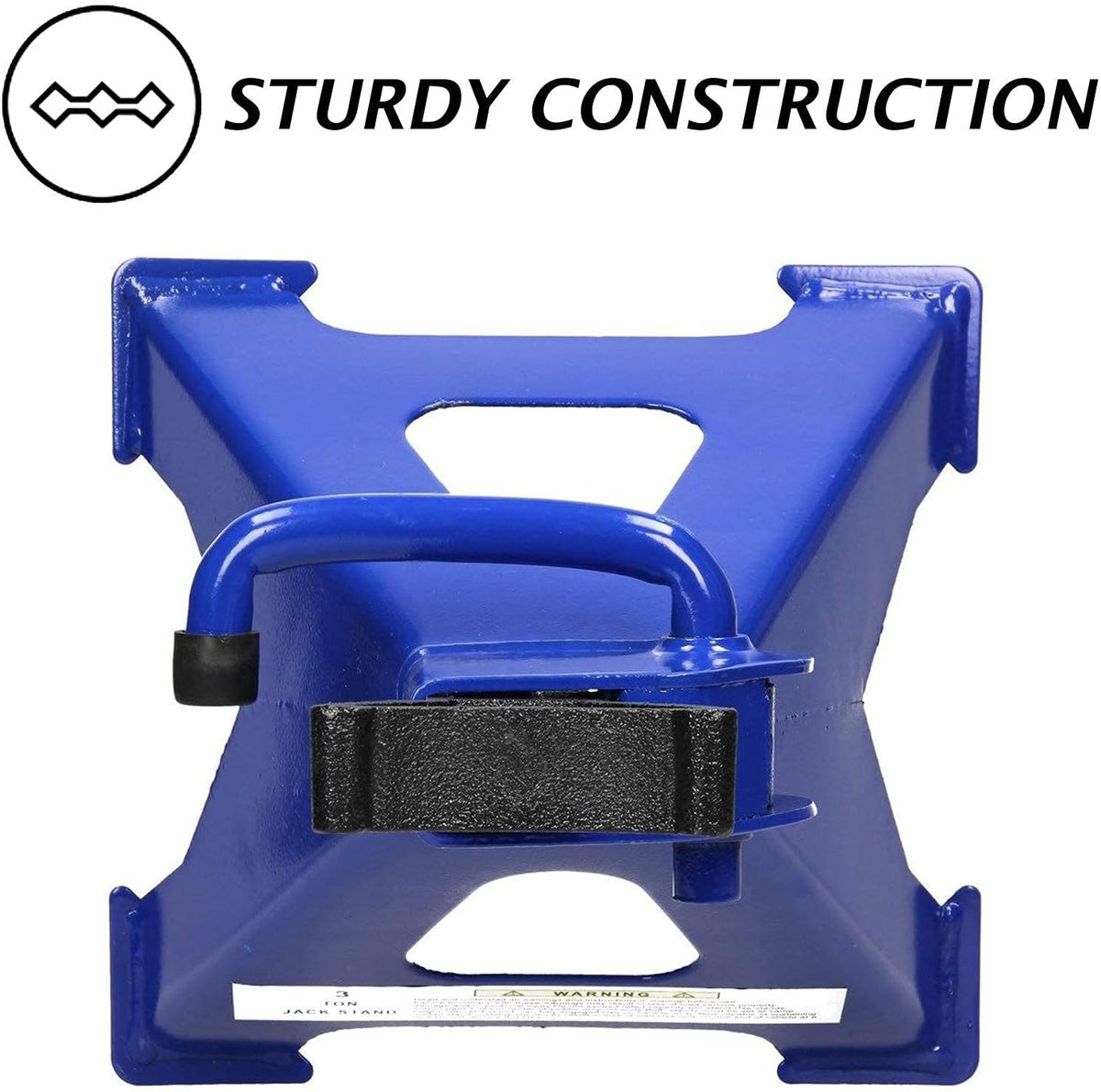 Jack Stands Set of 4PCS, Heavy Duty Steel Adjustable Height 6 Ton C61072