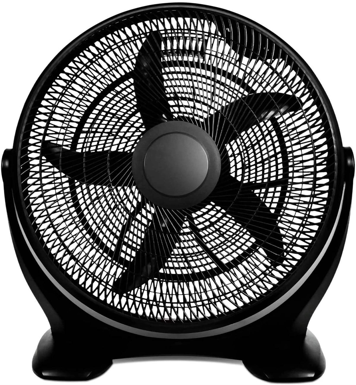 14 Inch 3-Speed Plastic Floor Fan, Black Z745084