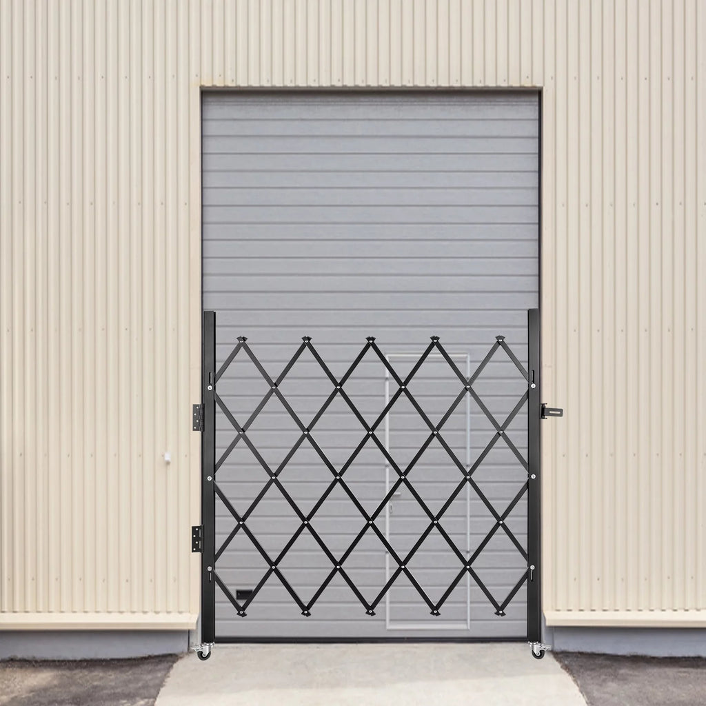 Folding Steel Security Gate with Padlock V5892