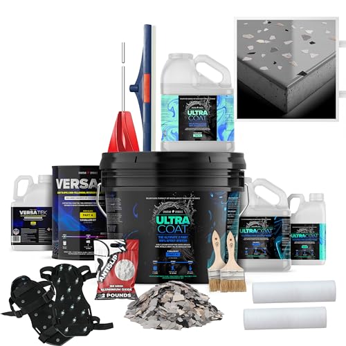 Epoxy Floor Kit for Concrete, 300-400 sq ft M766