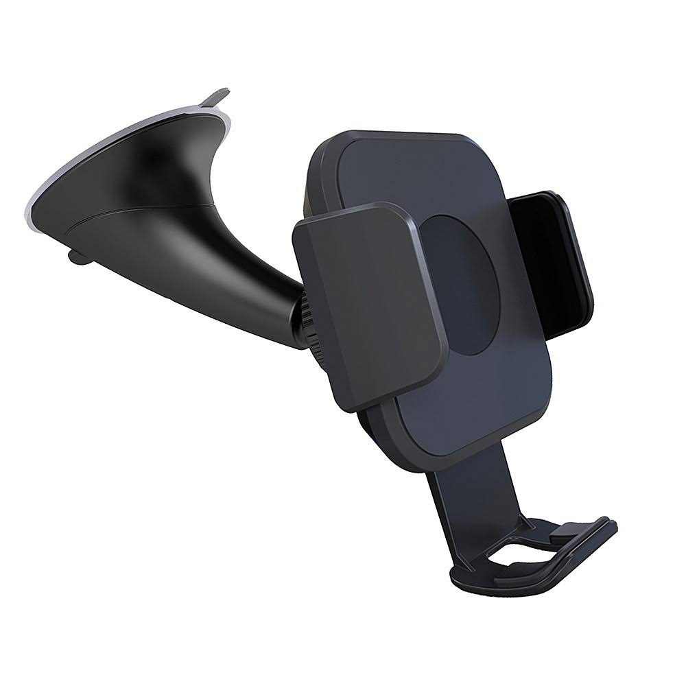 Wireless Smartphone Car Charger with Windshield Mount J8437