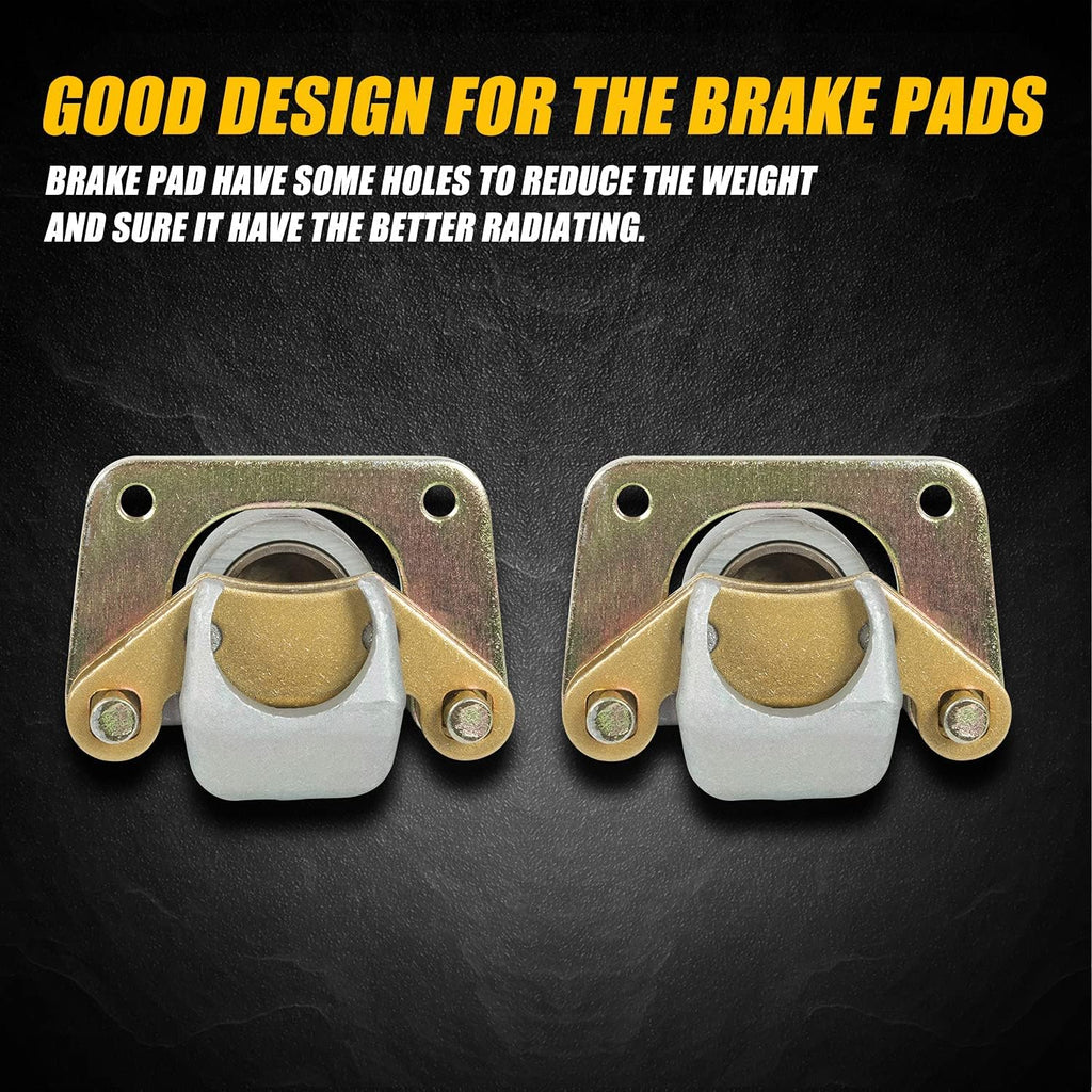 Rear Left & Right Brake Caliper Assembly Pack of 2 D5732