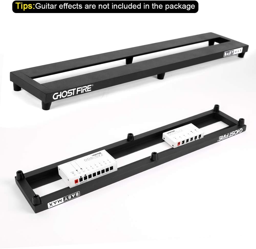 Aluminum Alloy Effect Pedalboard with Carry Case O4509