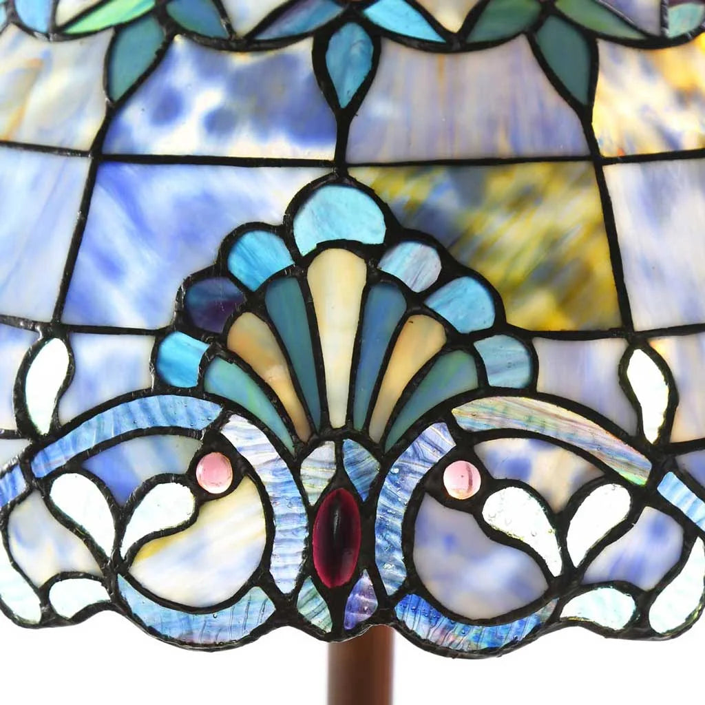 Stained Glass Floor Lamp D487