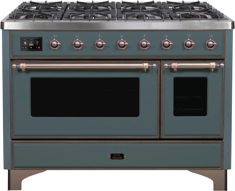 Blue Grey Dual Fuel Natural Gas Range H767