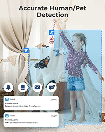 3MP HD Indoor WiFi Pan Tilt Security Camera 2 Pack H3824
