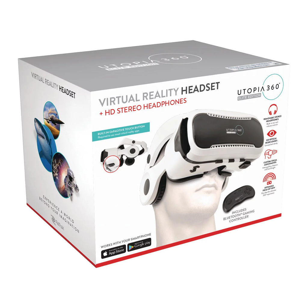 Virtual Reality Headset With Stereo Headphones E422