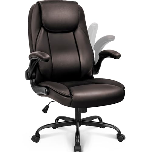 Ergonomic High Back Office Chair with Flip-up Arms G96820