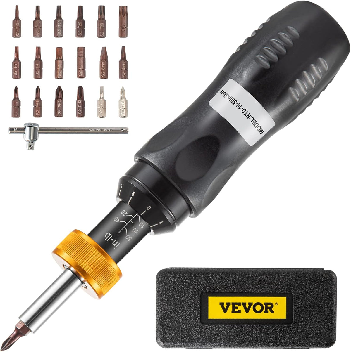 Torque Limiting Screwdriver 10-50 in-lbs Pack of 2 D420217