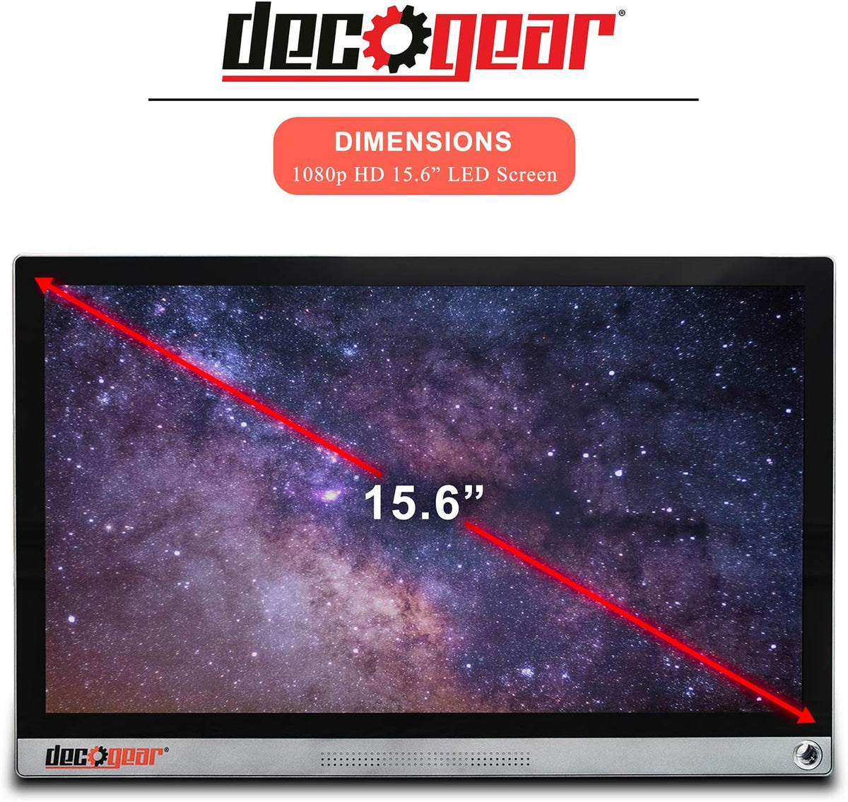 15.6 Portable Monitor 1080p IPS Touchscreen with 10 Point Capacitive Control R74714