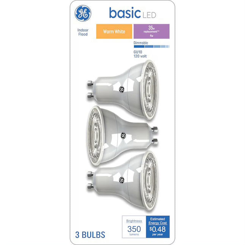 35-Watt EQ LED MR16 Warm White Dimmable Flood Light Bulb 3-Pack U402