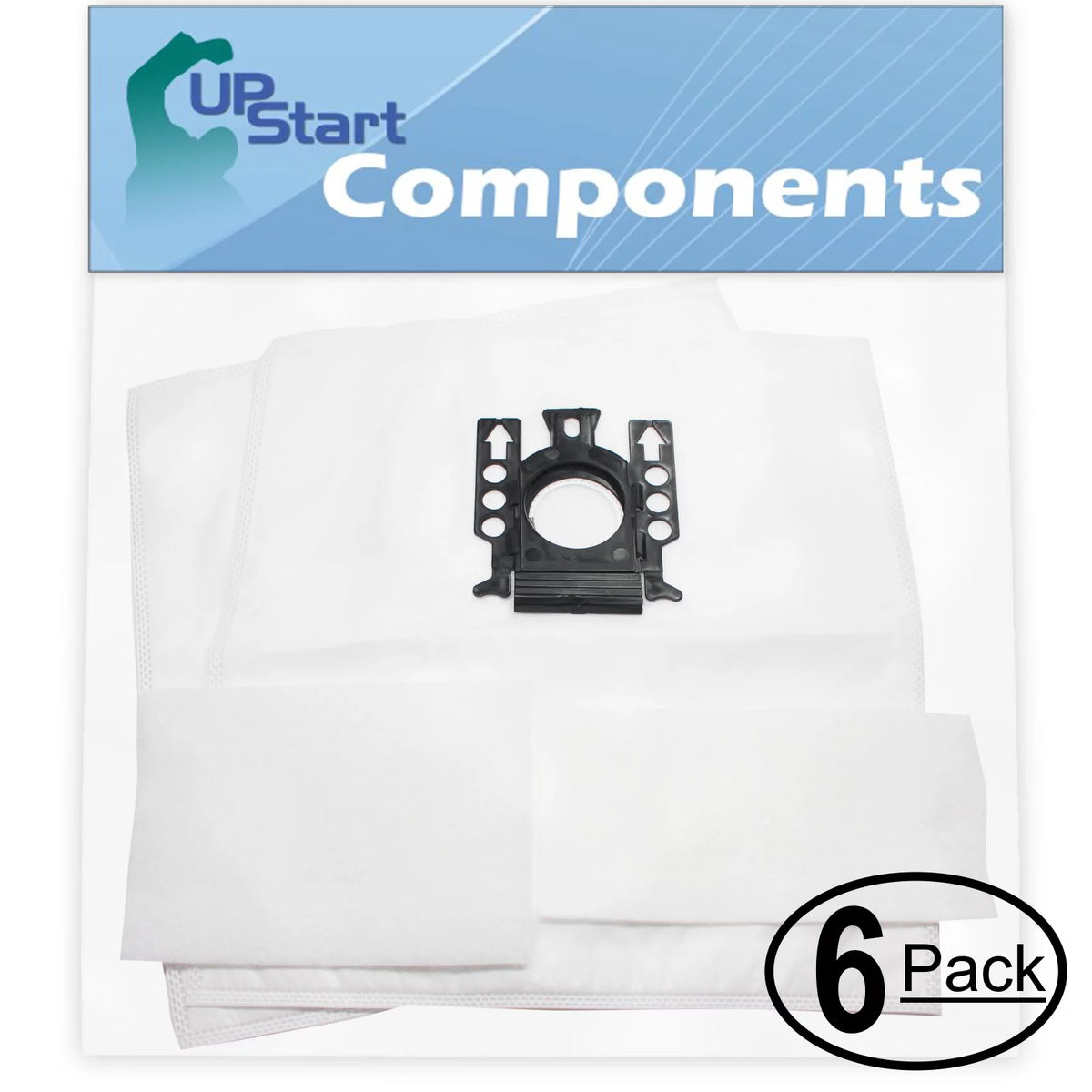 12 Replacement Vacuum Bags with 12 Micro Filters W3197
