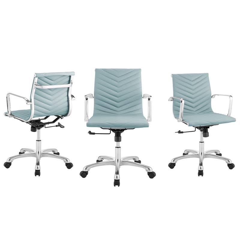 Light Blue Adjustable Office Chair I445827