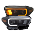 Black Projector Headlights Q487