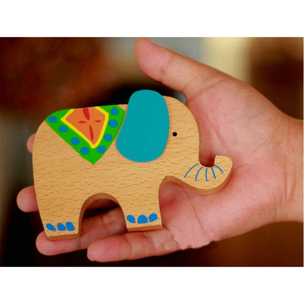 Wooden Stackable Building Blocks Set Balancing Games Educational Toys D424