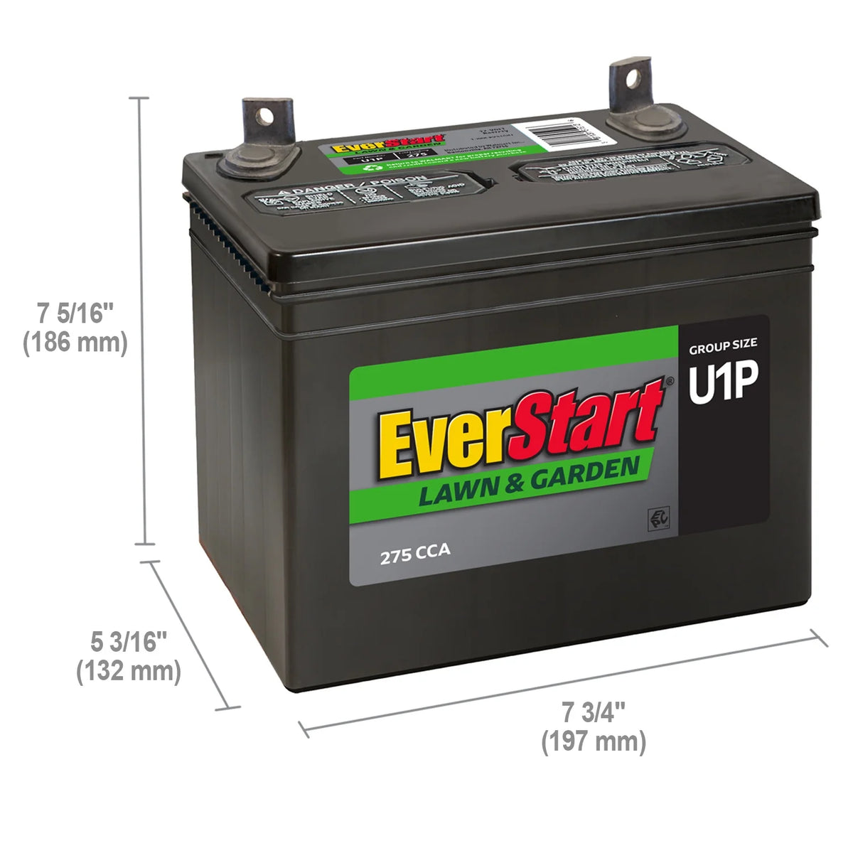 Lead Acid Battery Group Size U1P 12 Volt 275 CCA S4545