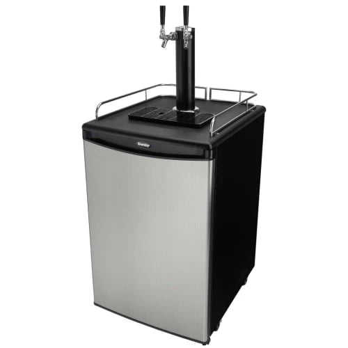 5.4 cft Single Tap Keg Cooler in Stainless Q699