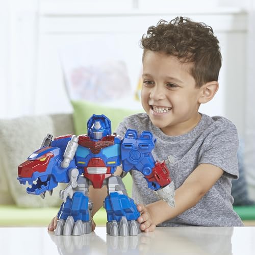 Optimus Prime T-Rex Converting Action Figure with Lights and Sounds X650