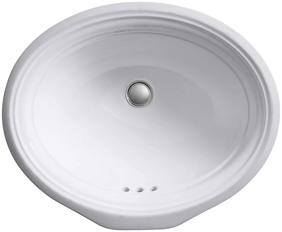18-1/8x22 Undermount Bathroom Sink U608
